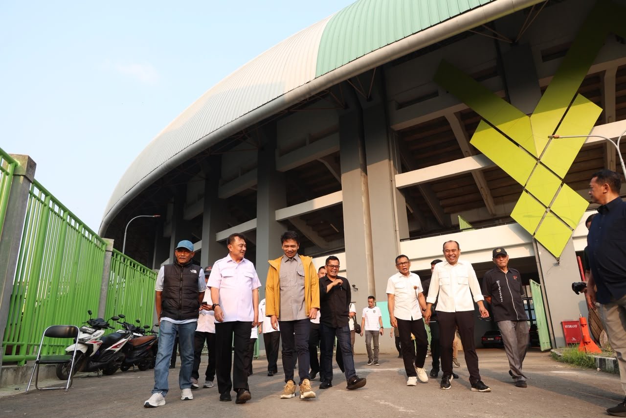 FOTO 10 Juli_Wakil Wali Kota Bekasi Abdul Harris Bobihoe menerima kunjungan kerja dari jajaran Pemerintah Provinsi Jawa Barat