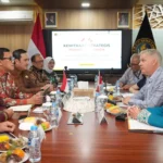FOTO 11 Juli_Pertemuan bilateral antara Kepala Barantin Abdul Kadir Karding dengan Duta Besar Kanada untuk Indonesia Jess Dutton beserta delegasinya di Jakarta.