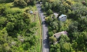 FOTO 11 Juli_Ruas Jalan Tanjung Serdang–Lontar di Kabupaten Kotabaru, Kalimantan Selatan. (dok. pu.go.id) INI