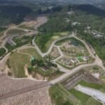 FOTO 13 Juli_Bendungan Meninting yang menjadi lokasi peresmian di Kabupaten Lombok Barat, NTB. hutamakarya