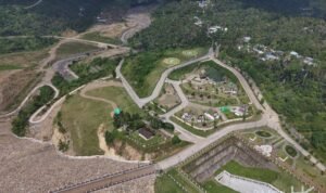 FOTO 13 Juli_Bendungan Meninting yang menjadi lokasi peresmian di Kabupaten Lombok Barat, NTB. hutamakarya