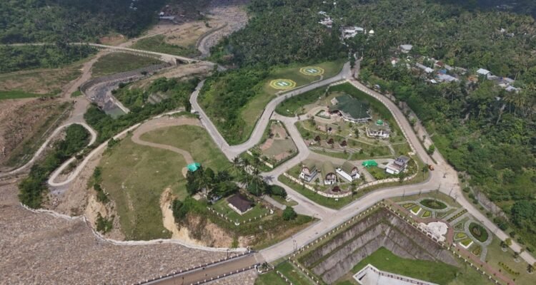 FOTO 13 Juli_Bendungan Meninting yang menjadi lokasi peresmian di Kabupaten Lombok Barat, NTB. hutamakarya