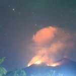 FOTO 13 Juli_Gunungapi Karangetang yang berada di Pulau Siau, Kabupaten Kepulauan Siau-Tagulandang-Biaro, Provinsi Sulawesi Utara. dok. pvm