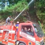 FOTO 13 Juli_Upaya pemadaman kebakaran hutan dan lahan yang melanda wilayah Kabupaten Aceh Tengah, Provinsi Aceh. dok. bpbdkab