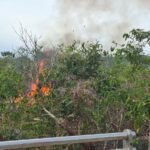 FOTO 15 Juli_Lahan terbakar di Desa Gayo Murni, Kecamatan Atu Lintang, Kabupaten Aceh Tengah, Provinsi Aceh. dok. bpbdkabupaten