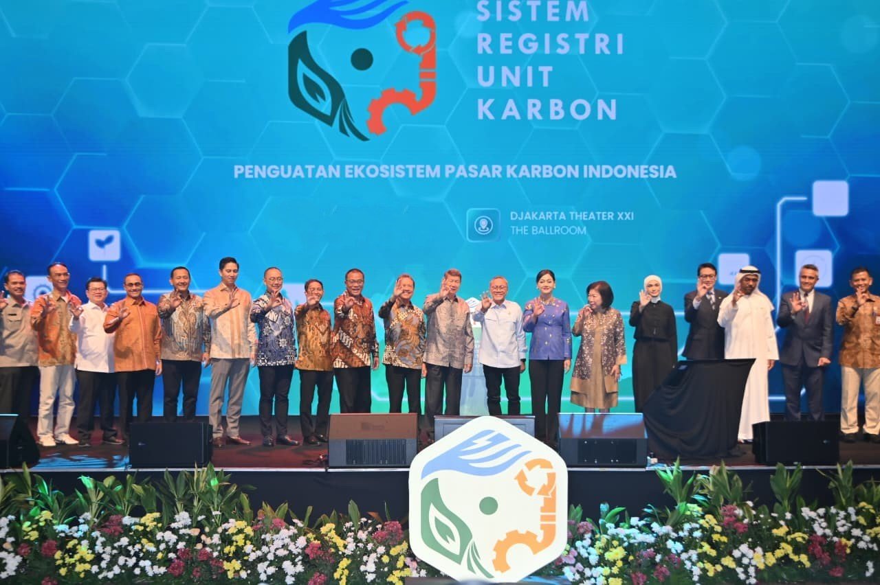 FOTO 15 Juli_Peluncuran Sistem Registri Unit Karbon (SRUK) di Jakarta sebagai fondasi utama pengembangan pasar karbon nasional. dok. klh