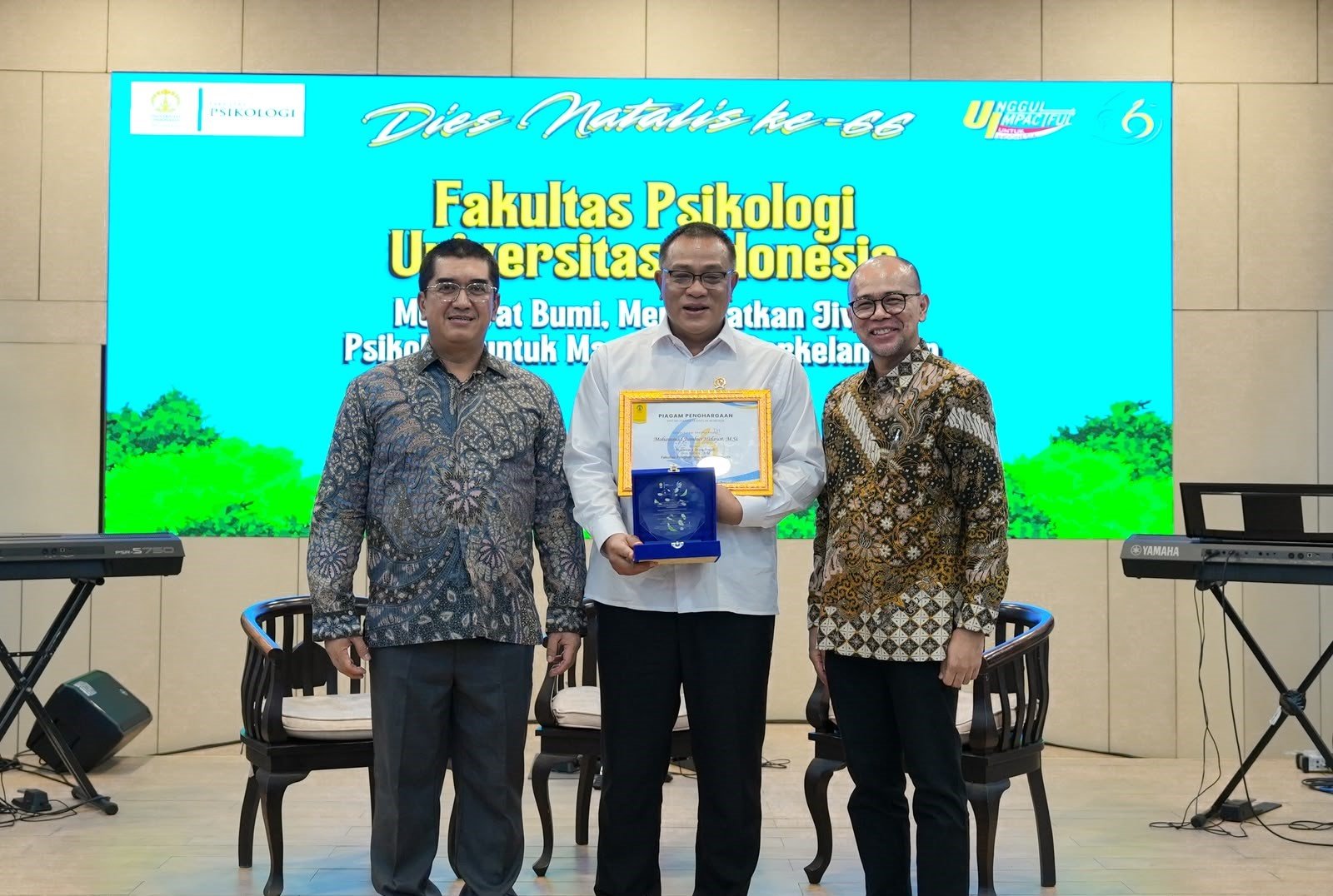 FOTO 2 Juli_Orasi ilmiah di Acara Dies Natalis ke-66 Fakultas Psikologi Universitas Indonesia (UI)