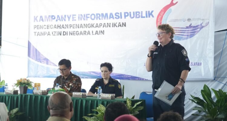 FOTO 2 Juli_Public Information Campaign (PIC) yang diselenggarakan bersama Australia Fisheries Management Authority (AFMA) di Kabupaten Merauke, Papua Selatan. kkp