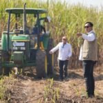 FOTO 20 Juli_Kegiatan Panen Raya Serentak Tebu, Padi dan Kedelai di Lanud Abdulrachman Saleh, Malang, Jawa Timur. bulog