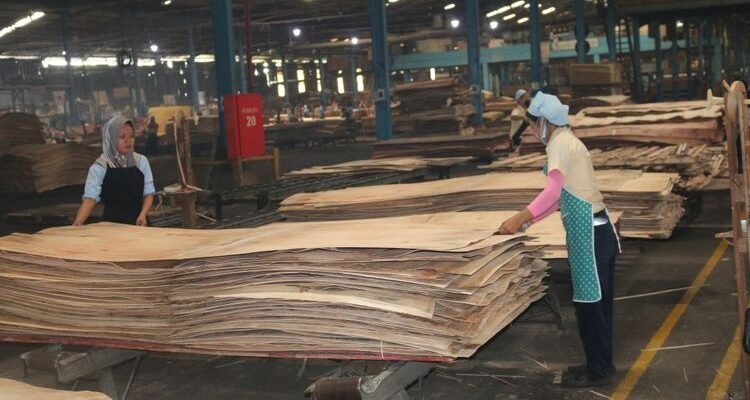 FOTO 25 Juli_Aktivitas pengolahan kayu hutan. (dok. kehutanan.go.id)