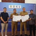 FOTO 29 Juli_Penandatanganan Berita Acara Serah Terima Aset dan Wilayah Layanan Perumda Tirta Bhagasasi