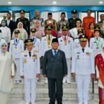 FOTO 29 Juli_Presiden Prabowo Subianto dalam Upacara Pelantikan Pamong Praja Muda Angkatan XXXIII Institut Pemerintahan Dalam Negeri (IPDN) Tahun 2026 setpres
