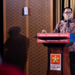 FOTO 29 Juli_Wakil Menteri Perindustrian Faisol Riza dalam acara Liga Mahasiswa Nasional untuk Demokrasi (LMND)