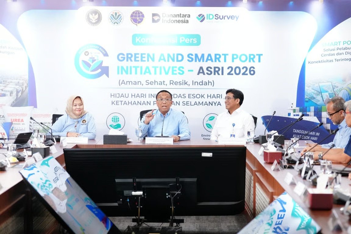 FOTO 3 Juli_Kegiatan Konferensi Pers Green and Smart Port Initiatives (GSPI) ASRI 2026 di Jakarta. dok. sucofindo