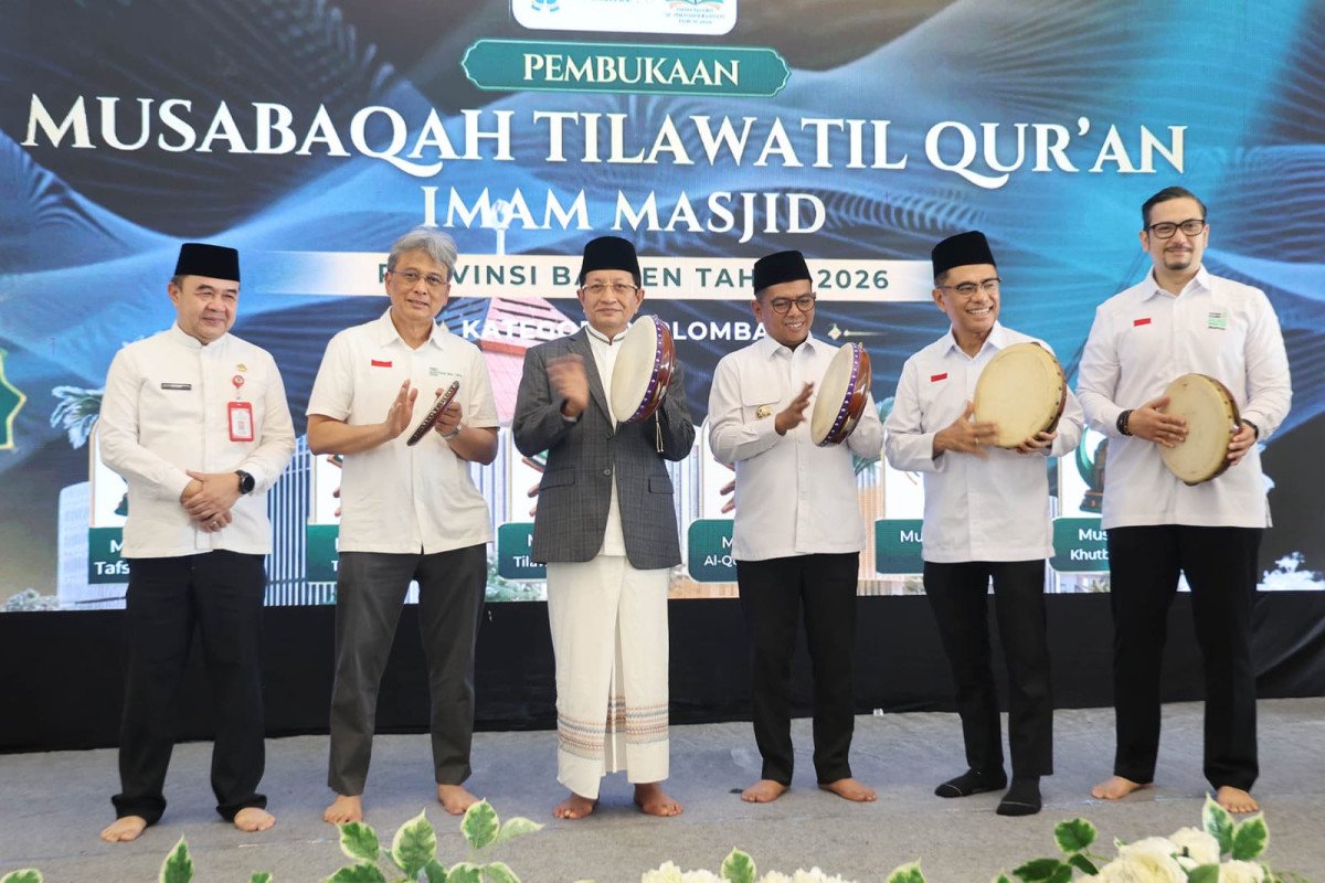 FOTO 5 Juli_Rangkaian kegiatan International Grand Imams Conference (IGIC) di Masjid Baitul Mukhtar, BSD, Kabupaten Tangerang. bantenprov