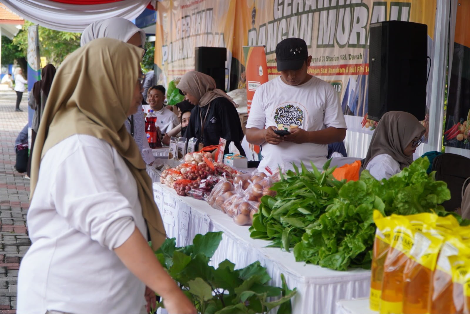 FOTO 8 Juli_Pelaksanaan Gerakan Pangan Murah (GPM) di berbagai daerah. dok. bapanas