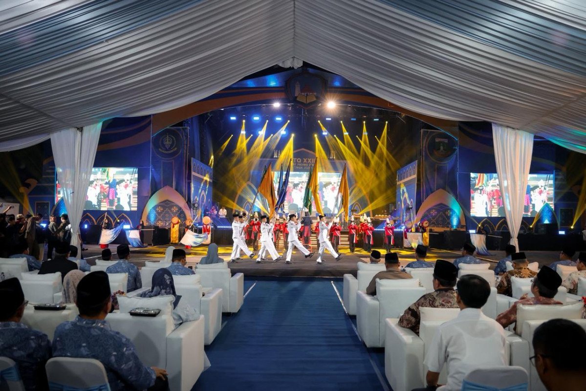 FOTO 8 Juli_Pembukaan Musabaqah Tilawatil Qur’an (MTQ) ke-XXIII Tingkat Provinsi Banten Tahun 2026. dok. bantenprov.go.id