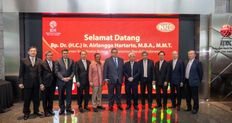 FOTO 9 Juli_Pembukaan Perdagangan Bursa Efek Indonesia sekaligus Pencatatan Perdana Saham PT Niramas Utama Tbk (JELI) di Jakarta. ekon.go.id