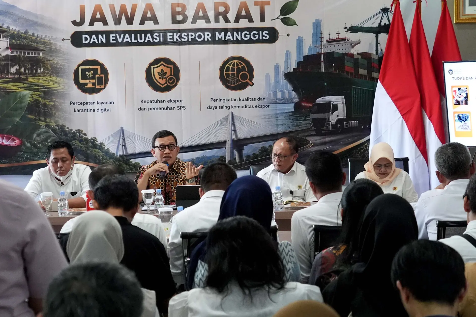 FOTO 9 Juli_Sarasehan Bersama Eksportir Jawa Barat di Kantor Balai Karantina Hewan, Ikan dan Tumbuhan (Karantina) Jawa Barat
