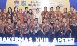 FOTO 9 Juli_Wali Kota Semarang Agustina Wilujeng Pramestuti di Rapat Kerja Nasional (Rakernas) XVIII Asosiasi Pemerintah Kota Seluruh Indonesia (Apeksi)