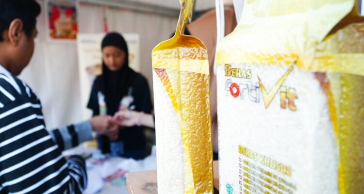 FOTO 10 Agustus_Beras Fortivit yang disosialisasikan oleh Badan Pangan Nasional (Bapanas). (dok. humasbapanas)