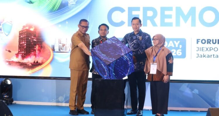 FOTO 11 Agustus_Acara pembukaan INDO FIREX Expo & Forum 2026 di Jakarta International Expo (JIExpo) Kemayoran, Jakarta. bnpb