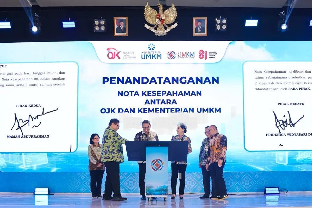 FOTO 12 Agustus_Penandatanganan Nota Kesepahaman (Memorandum of Understanding MoU) antara Kementerian Usaha Mikro