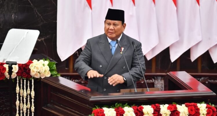 FOTO 14 Agustus_Presiden Prabowo Subianto di MPR_kemenag INI