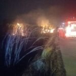 FOTO 16 Agustus_Kebakaran lahan yang terjadi di beberapa wilayah Kabupaten Klaten, Provinsi Jawa Tengah. dok. bpbdkab