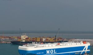 FOTO 19 Agustus_MV Blanco Ace melakukan uji sandar di Pelabuhan Patimban 3