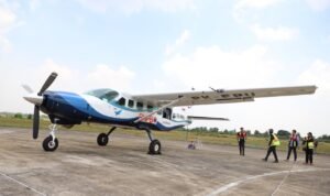 FOTO 2 Agustus_BNPB menyiagakan pesawat Cessna Caravan 208B PK-FPU di untuk Operasi Modifikasi Cuaca di Kalimantan Tengah.