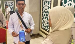 FOTO 2 Agustus_Pendataan elektronik untuk konsumsi jemaah haji Indonesia di Madinah tahun 2026. dok. kemenhaj
