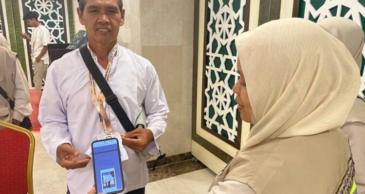 FOTO 2 Agustus_Pendataan elektronik untuk konsumsi jemaah haji Indonesia di Madinah tahun 2026. dok. kemenhaj