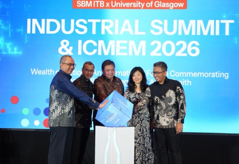 FOTO 20 Agustus_Acara SBM ITB x University of Glasgow Industrial Summit & International Conference on Management in Emerging Markets (ICMEM) 2026 di Jakarta. ekon