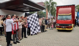 FOTO 21 Agustus_Pelepasan ekspor komoditas unggulan asal Banten dgn nilai Rp40,8 miliar pada kegiatan Merdeka Ekspor Komoditas Unggulan Banten di Satuan Pelayanan Bandara Soekarno-Hatta