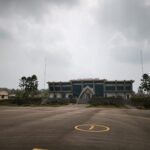 FOTO 22 Agustus_Pantauan dari Bandara Haji Muhammad Sidik, Muara Teweh di Kabupaten Barito Utara, Kalimantan Tengah sesuai dengan pergerakan asap