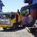 FOTO 23 Agustus_Angkutan truk untuk bantuan pangan warga terdampak gempa Nusa Tenggara Timur. dok. bapanas