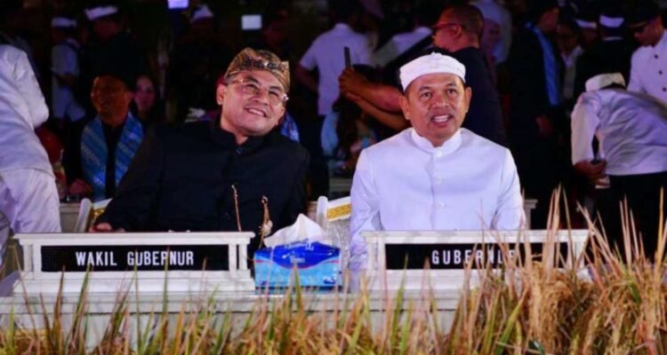 FOTO 23 Agustus_Gubernur Jawa Barat Dedi Mulyadi dan Wakil Gubernur Barat Erwan Setiawan. dok. jabarprov.go.id