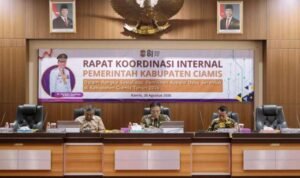 FOTO 23 Agustus_Rapat Koordinator Internal Pemeirntah Kabupaten Ciamis. (dok. jabarprov.go.id)