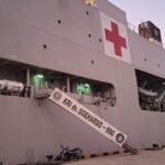 FOTO 23 Agustus_TNI Angkatan Laut mengerahkan Kapal Rumah Sakit KRI dr. Soeharso-990 untuk warga terdampak gempa NTT. dok. bnpb