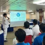 FOTO 23 Agustus_Workshop Safety Training di atas kapal KM Kelud selama pelayaran dari Pelabuhan Tanjung Priok, Jakarta menuju Pelabuhan Batu Ampar, Batam. hub 2