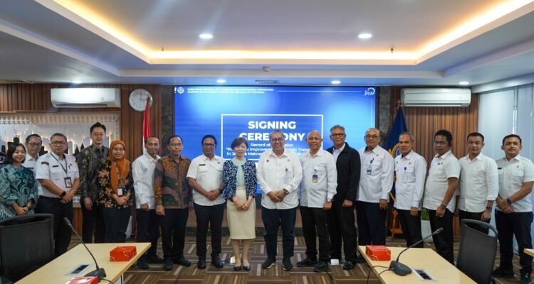 FOTO 27 Agustus_Penandatanganan Record of Discussions (RD) untuk Project for Improvement of Public Transportation in Jakarta 2