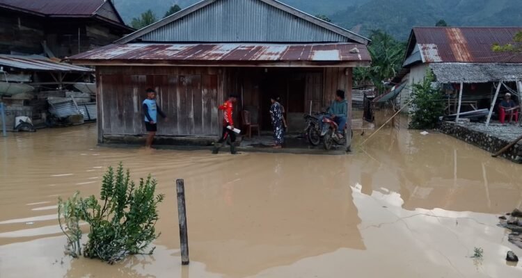 FOTO 29 Agustus_Wilayah terdampak banjir yang melanda Kecamatan Kasimbar di Kabupaten Parigi Moutong, Provinsi Sulawesi Tengah. dok. bpbdkab