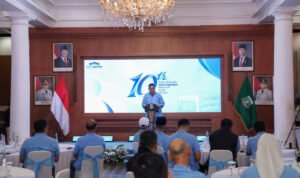 FOTO 3 Agustus_Acara peringatan Hari Ulang Tahun (HUT) Ke-10 Bank Banten di Gedung Negara Provinsi Banten, Kota Serang. dok. bantenprov