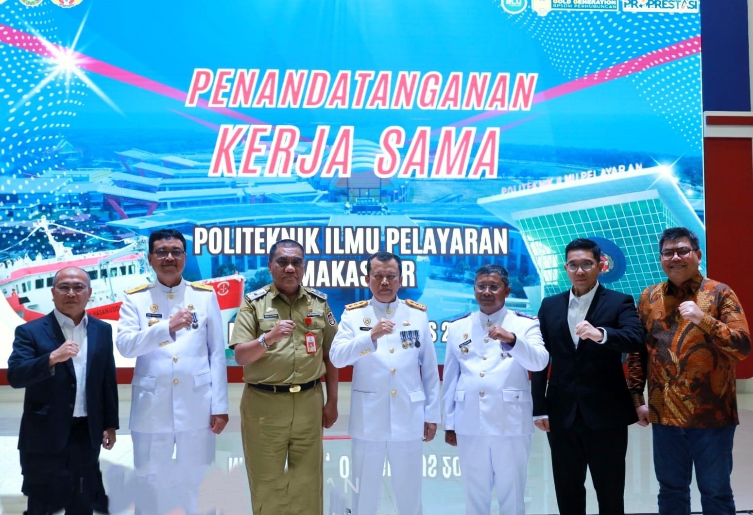 FOTO 4 Agustus_Wisuda dan melepas 789 lulusan Politeknik Ilmu Pelayaran (PIP) Makassar Tahun 2026 di Lapangan Upacara Kampus Terpadu PIP Makassar. 2INI