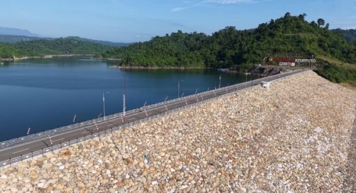 FOTO 5 Agustus_Bendungan Keureuto di Kabupaten Aceh Utara, Provinsi Aceh. (dok. kementerianpu)