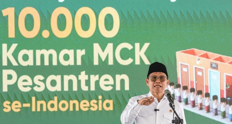 FOTO 5 Agustus_Peluncuran sekaligus groundbreaking pembangunan 10.000 kamar MCK pondok pesantren se-Indonesia. dok. kemenkopm