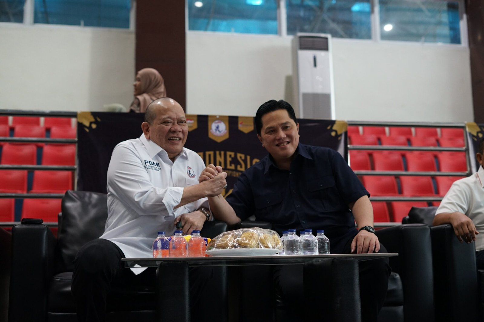 FOTO 6 Agustus_Kegiatan Seremoni Pembukaan Kejurnas Indonesia Muay thai Championship 2026 Erick Thohir. (dok. bekasikot