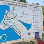 FOTO 10 Sept_Pemeriksaan rambu dan peta jalur evakuasi di Desa Cigondang, Kecamatan Labuan, Kabupaten Pandeglang, Provinsi Banten. bnpb INI