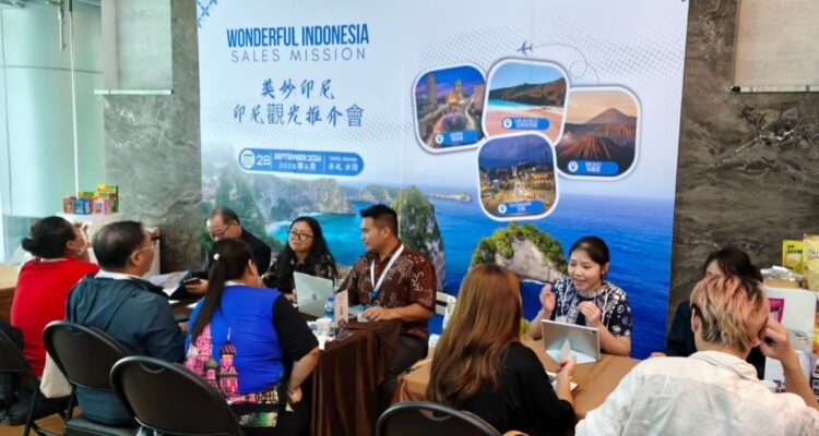 FOTO 2 Sept_Kementerian Pariwisata (Kemenpar) memperkuat penetrasi pasar wisatawan mancanegara (wisman) Taiwan melalui